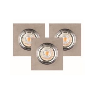 2515336 - SADA 3x LED Podhledové svítidlo VITAR 3xGU10/5W/230V beton