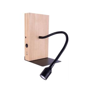 5722174 - Nástěnné svítidlo LECTOR LED/2,5W/230V USB dub