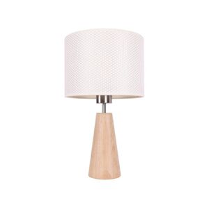 7017403211528 - Stolní lampa MERCEDES 1xE27/40W/230V dub