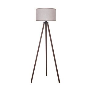 - Stojací lampa 1xE27/60W/230V pr. 44 cm béžová/hnědá AS0464+DU82634