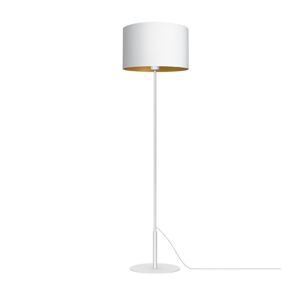 Stojací lampa ARDEN 1xE27/60W/230V bílá/zlatá