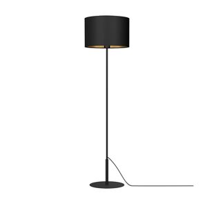 Stojací lampa ARDEN 1xE27/60W/230V černá/zlatá