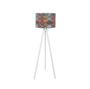 Stojací lampa AYD 1xE27/60W/230V pestrobarevná/bílá