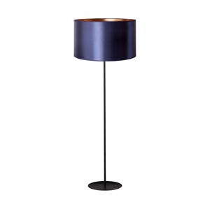 Stojací lampa CANNES 1xE27/15W/230V 45 cm modrá/měděná/černá
