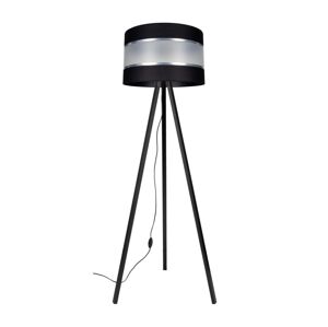 Stojací lampa CORAL 1xE27/60W/230V wenge/černá/chrom