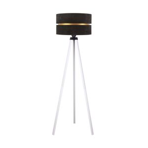 - Stojací lampa DUO 1xE27/60W/230V pr. 44 cm černá/bílá AS0465+DU83525