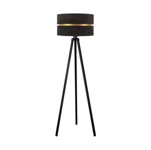 - Stojací lampa DUO 1xE27/60W/230V pr. 44 cm černá/wenge AS0466+DU83525