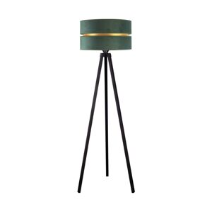 - Stojací lampa DUO 1xE27/60W/230V pr. 44 cm zelená/wenge