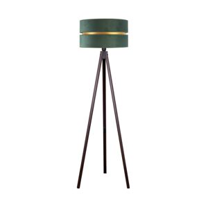 - Stojací lampa DUO 1xE27/60W/230V pr. 44 cm zelená/wenge