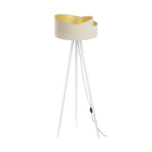Stojací lampa GALAXY 1xE27/60W/230V krémová/bílá
