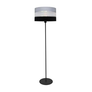 Stojací lampa HELEN 1xE27/60W/230V černá/šedá/stříbrná