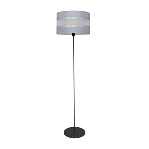 Stojací lampa HELEN 1xE27/60W/230V šedá/černá