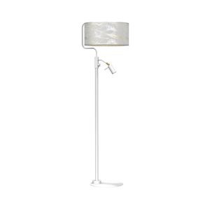 Stojací lampa SENSO 1xE27/40W/230V + 1xGU10/7W bílá