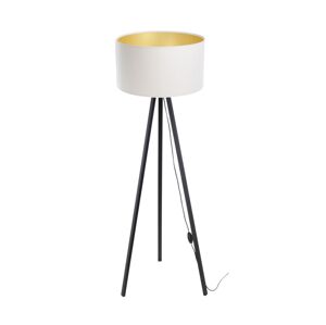 Stojací lampa STANDART 1xE27/60W/230V bílá/wenge