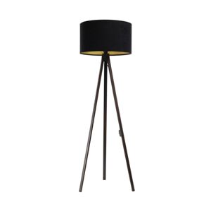 Stojací lampa STANDART 1xE27/60W/230V černá/wenge