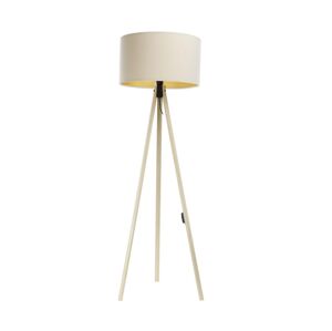 Stojací lampa STANDART 1xE27/60W/230V krémová/béžová AS0463+BS0402