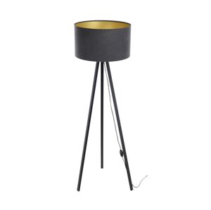 Stojací lampa STANDART 1xE27/60W/230V šedá/wenge