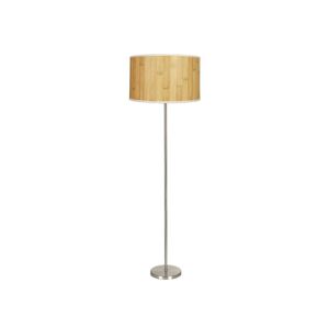 Stojací lampa TIMBER 1xE27/60W/230V béžová/matný chrom