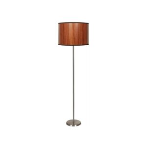 Stojací lampa TIMBER 1xE27/60W/230V hnědá/matný chrom