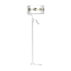 Stojací lampa ULTIMO 1xE27/40W/230V + 1xGU10/7W bílá