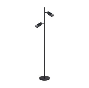 Stojací lampa VERTICAL 2xGU10/8W/230V černá