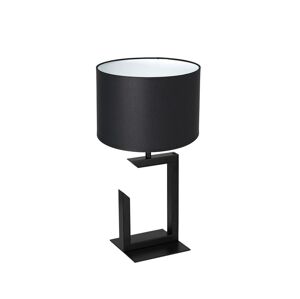 Stolní lampa 1xE27/60W/230V 45 cm černá/bílá