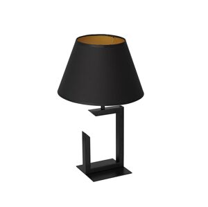 Stolní lampa 1xE27/60W/230V 45 cm černá/zlatá