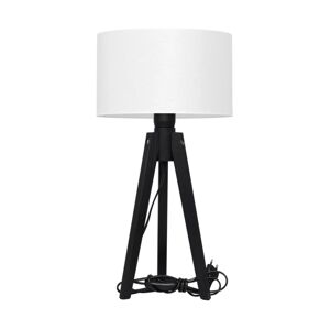 Stolní lampa ALBA 1xE27/60W/230V bílá/borovice