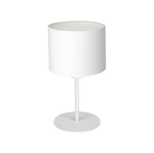 Stolní lampa ARDEN 1xE27/60W/230V pr. 18 cm bílá