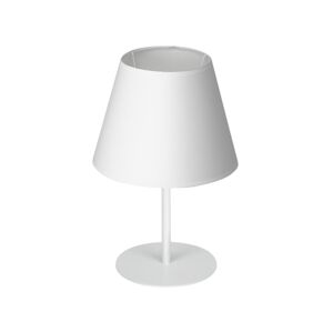 Stolní lampa ARDEN 1xE27/60W/230V pr. 20 cm bílá