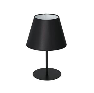 Stolní lampa ARDEN 1xE27/60W/230V pr. 20 cm černá/bílá