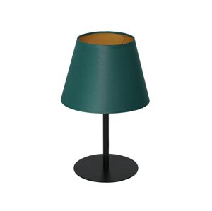 Stolní lampa ARDEN 1xE27/60W/230V pr. 20 cm zelená/zlatá