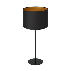 Stolní lampa ARDEN 1xE27/60W/230V pr. 25 cm černá/zlatá