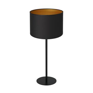 Stolní lampa ARDEN 1xE27/60W/230V pr. 25 cm černá/zlatá