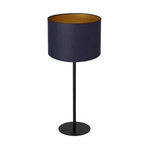 Stolní lampa ARDEN 1xE27/60W/230V pr. 25 cm fialová/zlatá