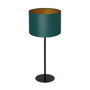 Stolní lampa ARDEN 1xE27/60W/230V pr. 25 cm zelená/zlatá
