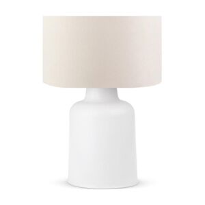 Stolní lampa AYD 1xE27/60W/230V béžová/bílá