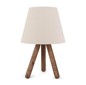 Stolní lampa AYD 1xE27/60W/230V béžová/hnědá