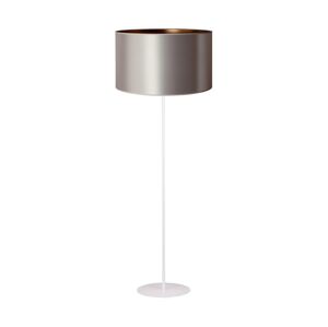 Stolní lampa CANNES 1xE27/15W/230V 45 cm stříbrná/měděná/bílá