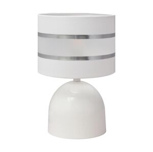 Stolní lampa HELEN 1xE27/60W/230V bílá