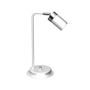 Stolní lampa JOKER 1xGU10/25W/230V bílá/lesklý chrom