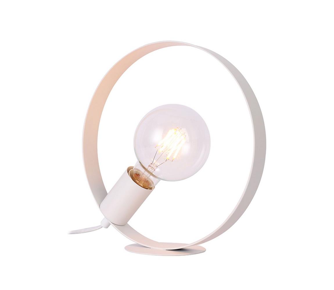 Stolní lampa NEXO 1xE27/40W/230V bílá