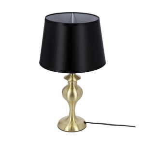 Stolní lampa PRIMA GOLD 1xE27/60W/230V černá/zlatá
