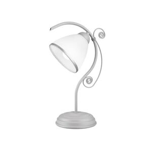 Stolní lampa RETRO II 1xE27/60W/230V stříbrná