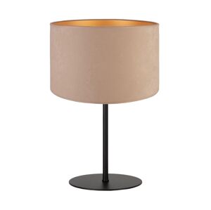 Stolní lampa ROLLER 1xE14/15W/230V béžová/zlatá