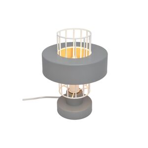 Stolní lampa VOLTA 1xE27/60W/230V šedá