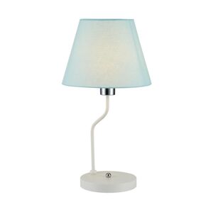 Stolní lampa YORK 1xE14/60W/230V bílá/modrá