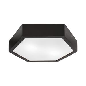 Stropní svítidlo HEX 2xE27/60W/230V pr. 43 cm borovice wenge