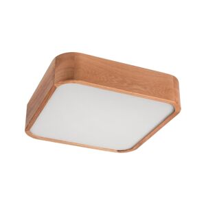 Stropní svítidlo OAK SQUARE 2xE27/15W/230V 35x35 cm dub