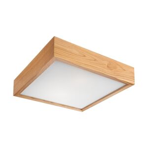 Stropní svítidlo OAK SQUARE 2xE27/60W/230V dub 37,5 cm